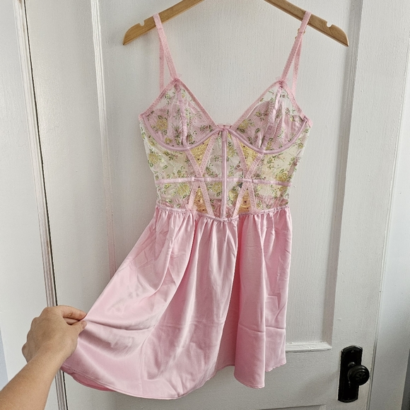 NWT For Love & Lemons Camila Tank Slip Dress - Picture 1 of 10